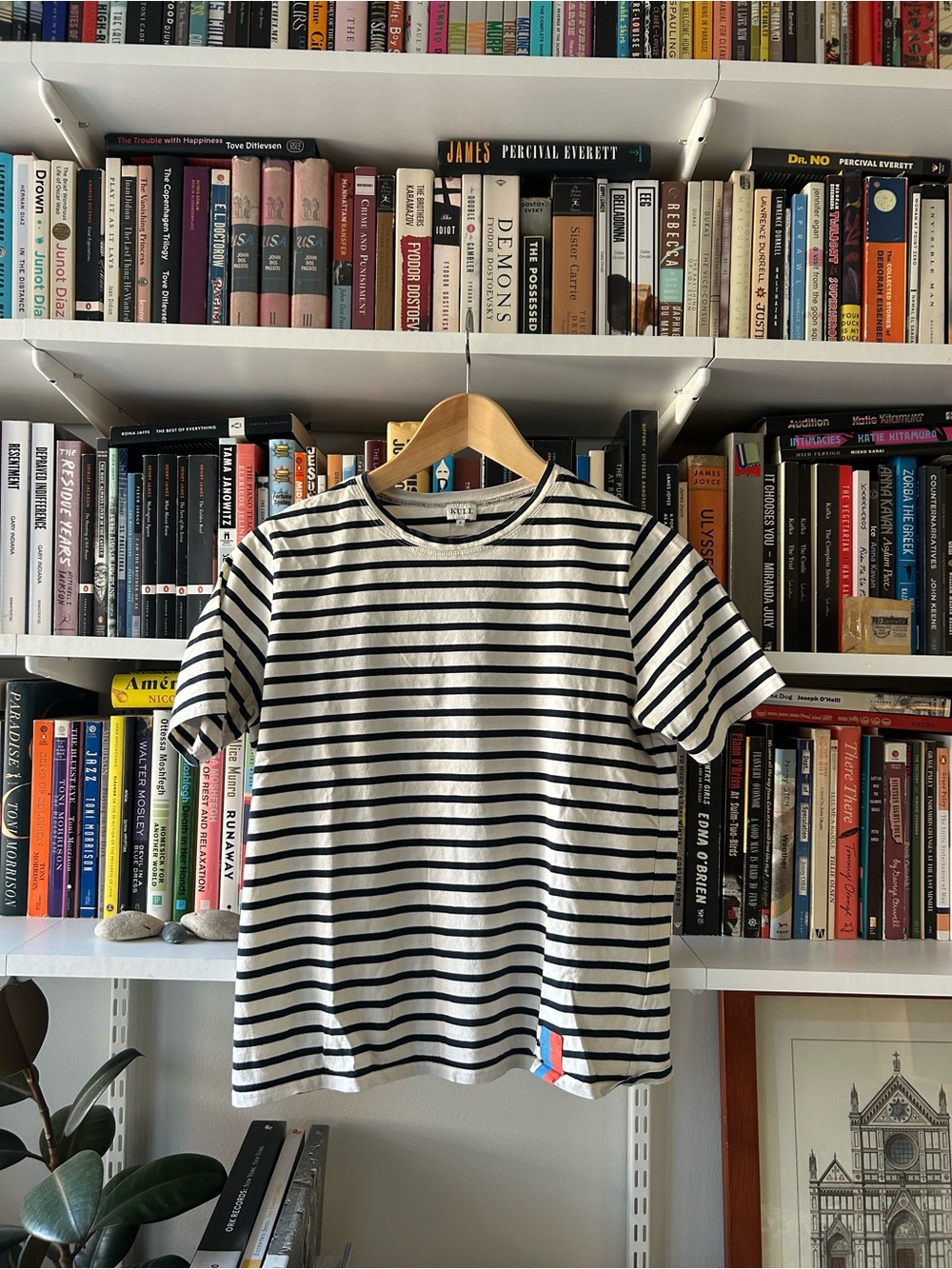 Kule striped crew neck tee